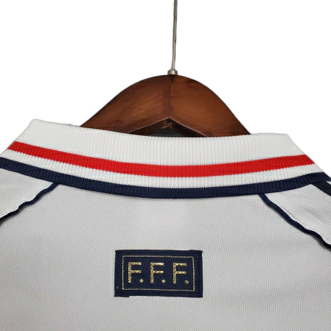 Camisa França Retrô 1998 Branca - Adidas