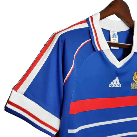 Cópia de Camisa França Retrô 1998 Branca - Adidas