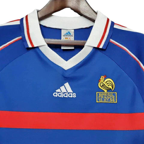 Cópia de Camisa França Retrô 1998 Branca - Adidas