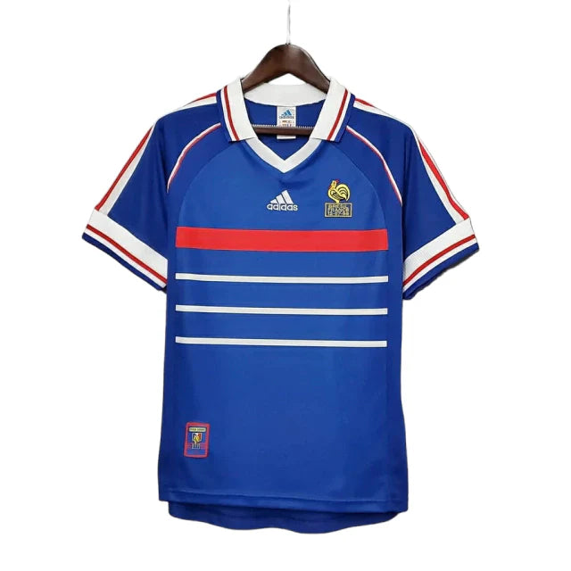 Cópia de Camisa França Retrô 1998 Branca - Adidas