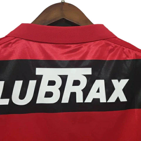 Camisa Flamengo Retrô 1990 Vermelha e Preta - Adidas