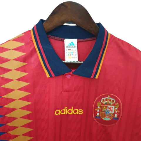 Camisa Espanha Retrô 1994 Vermelha - Adidas