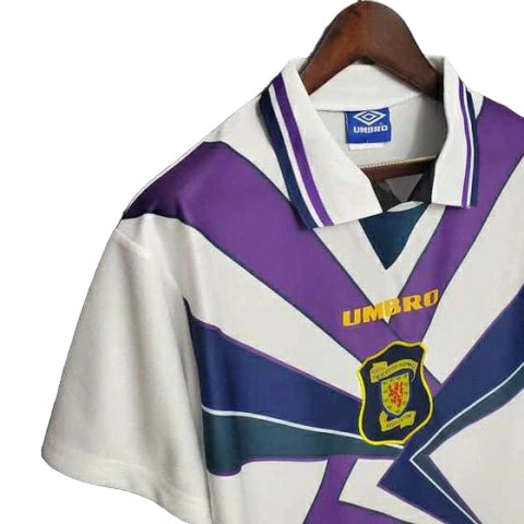 Camisa Escócia Retrô 1994/1996 Branca - Umbro