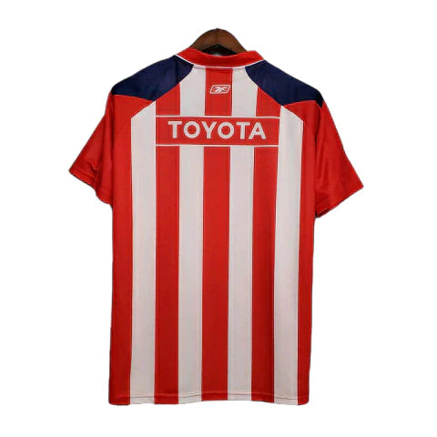 Camisa Chivas Retrô 2006/2007 Vermelha e Branca - Reebok