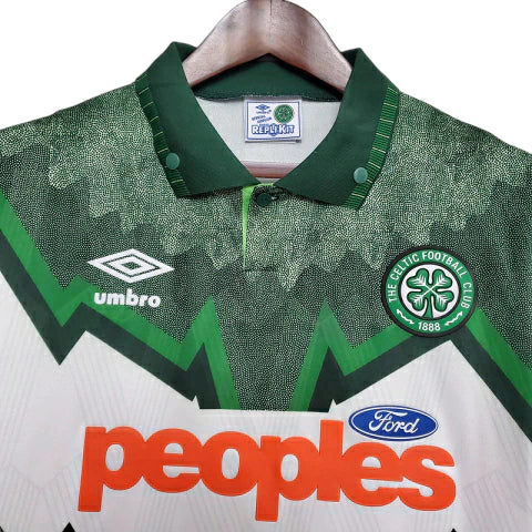 Camisa Celtic Retrô 1991/1992 Verde - Umbro