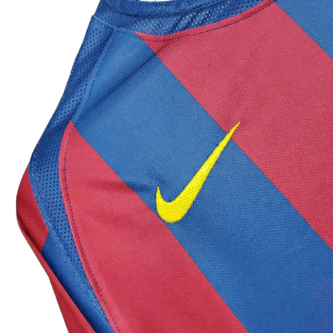 Camisa Barcelona Retrô 2006 Azul e Vermelha - Nike