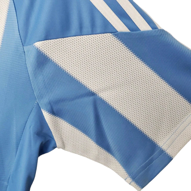 Camisa Argentina Retrô 2010 Azul e Branca - Adidas