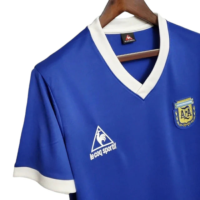 Camisa Argentina Retrô 1986 Azul - Le Coq