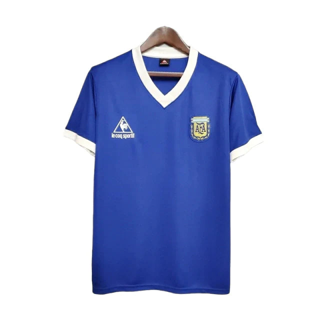 Camisa Argentina Retrô 1986 Azul - Le Coq