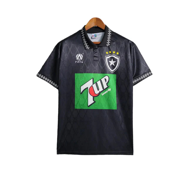 Camisa Botafogo II Retrô 1995 Torcedor Masculina - Preta