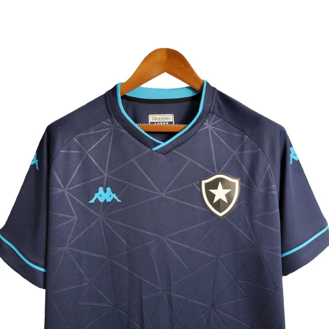 Camisa Botafogo lll 21/22 Torcedor Masculina - Preta com detalhes Verde