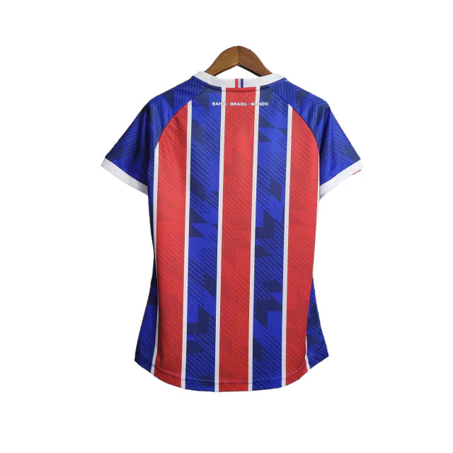 Camisa Bahia II 23/24 Torcedor Feminina - Azul e Vermelho