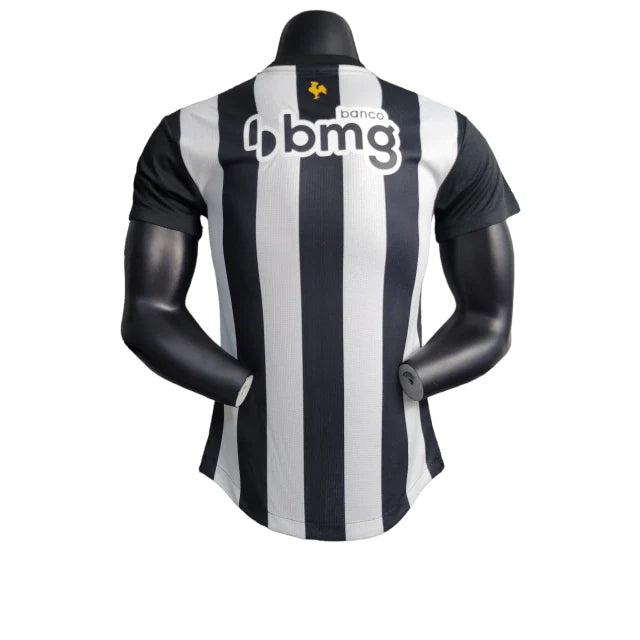 Camisa Atlético Mineiro II 1996 Jogador Masculino - Branco com detalhes em preto