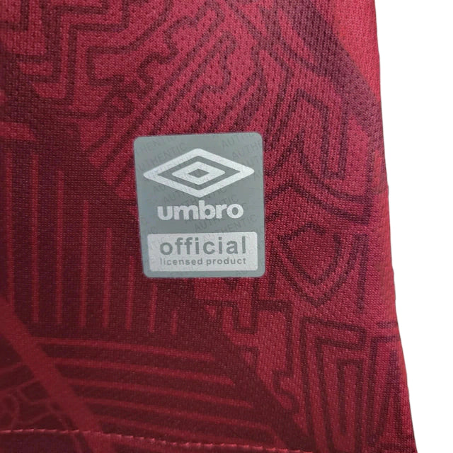 Camisa Fluminense II 22/23 Torcedor Umbro Feminina - Vinho