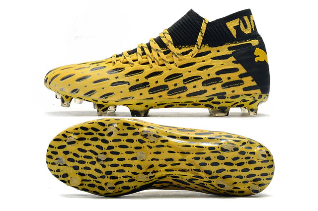 Chuteira de Campo Puma Future 5.1 Netfit FG Yellow