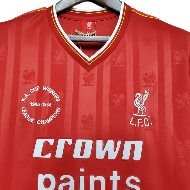 Camisa Liverpool Retrô 1985/1986 Vermelha