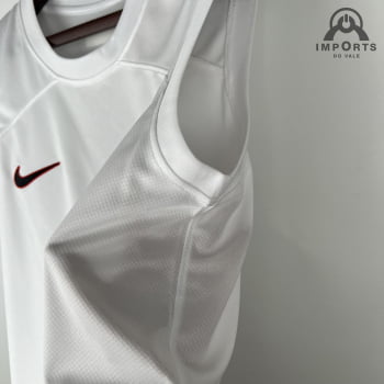 Camisa Nike Corinthians I 23/24 Regata Masculina - Branca