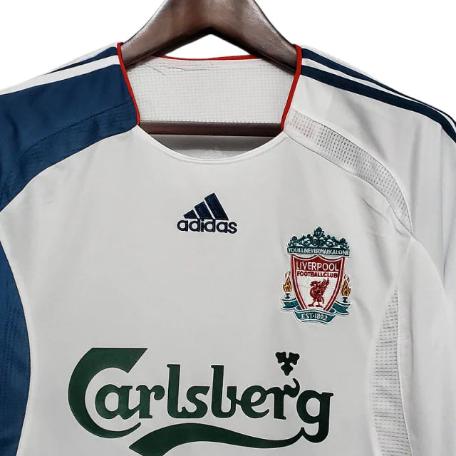 Camisa Liverpool Retrô 2006/2007 Branca - Adidas